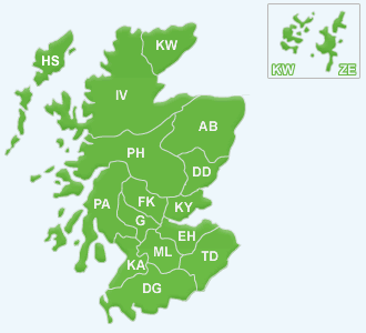 Scotland Map