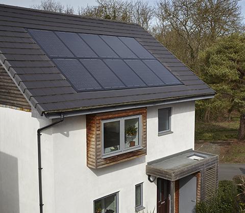 solar panel installation from Solarcentury