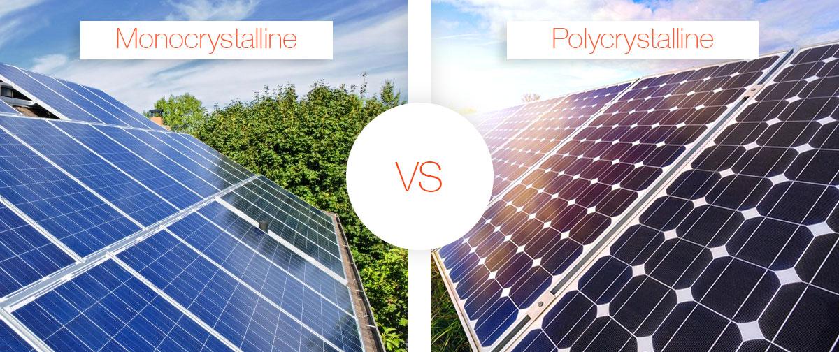 monocrystalline vs polycrystalline solar cell