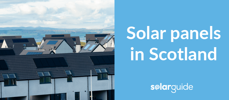 Solar panels in Scotland
