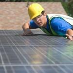 Installation of solar PV panels